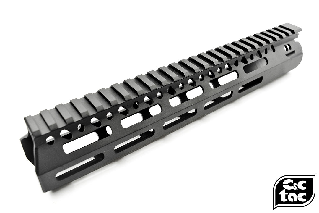 C&C Tac MCMR 10 Style Rail M-LOK Airsoft Ver. ( Black )