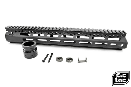 C&C Tac MCMR 13 Style Rail M-LOK Airsoft Ver. ( Black )