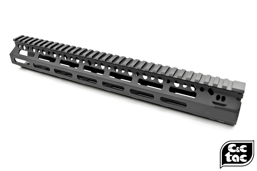 C&C Tac MCMR 13 Style Rail M-LOK Airsoft Ver. ( Black )