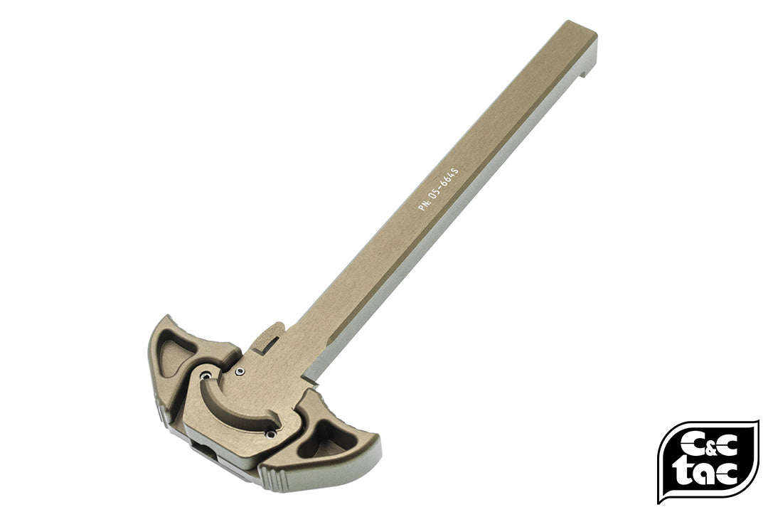 C&C MK16 URG-I ACH Style Airsoft Charging Handle for Marui MWS GBBR ( Grey )