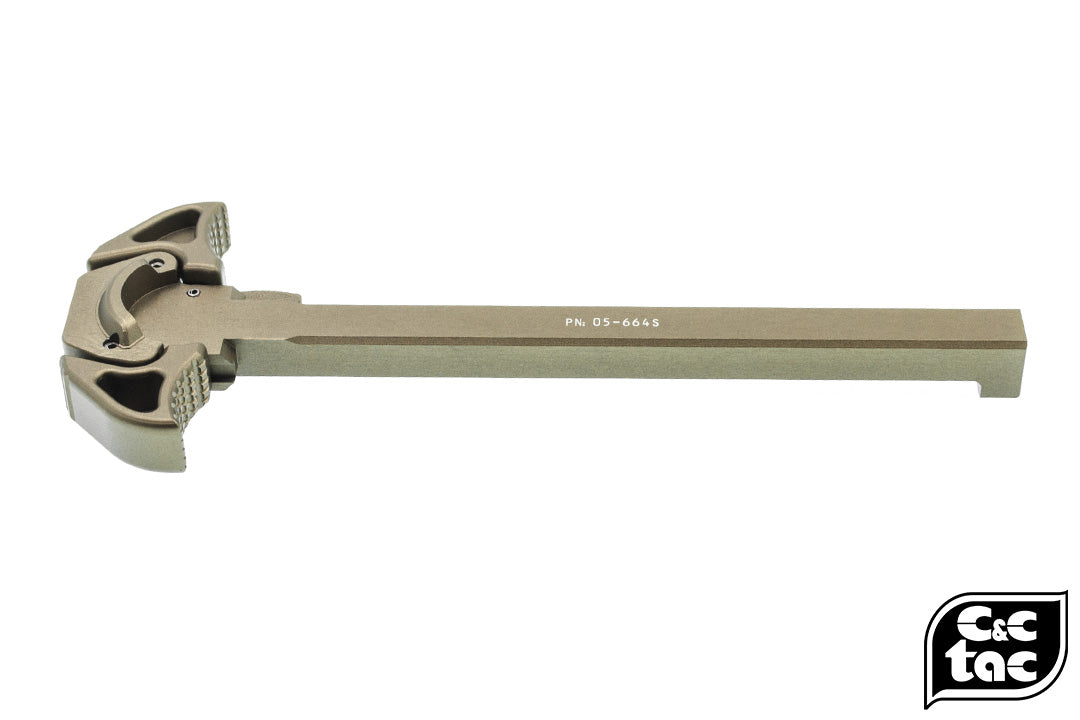 C&C MK16 URG-I ACH Style Airsoft Charging Handle for Marui MWS GBBR ( Grey )