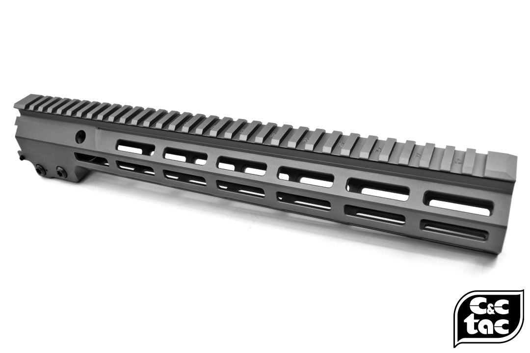 C&C Tac MK16 M-LOK 13.5 Rail Airsoft Ver. SOPMOD Block III ( Black ) ( URGI Style )