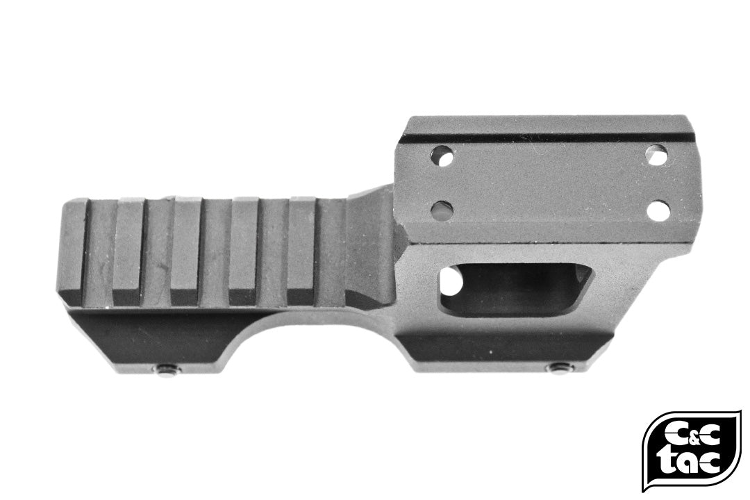 C&C Tac T1 T2 Micro / Holosun 2.33" Height Rise Mount ( BK RB1 Style )