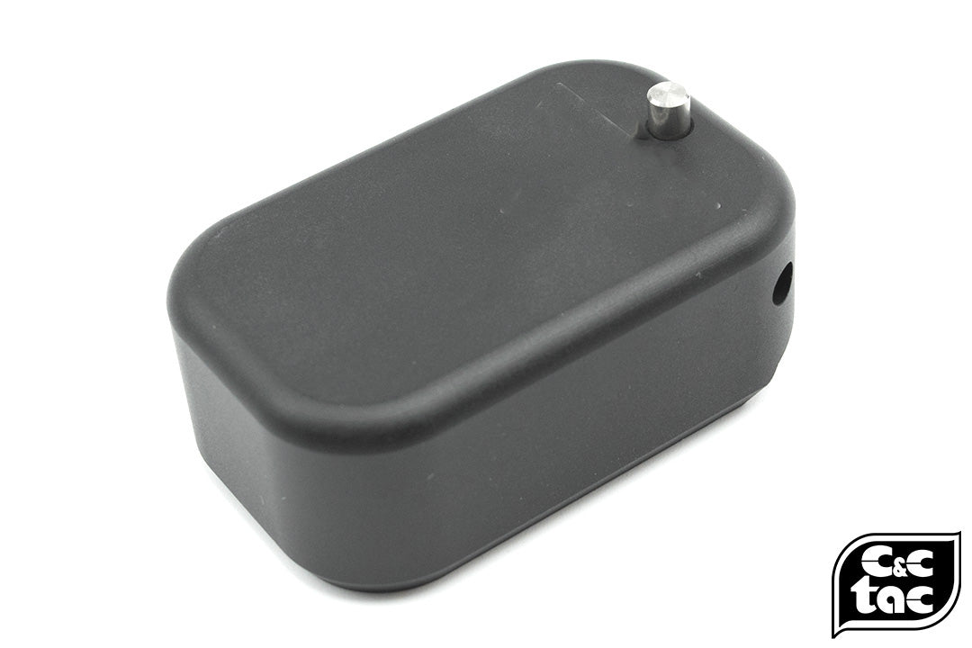 C&C Tac TT Style CNC Aluminum Short Magazine Pad Extension for TM / WE G Series ( G Model )-Red