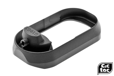 C&C Tac TT Style CNC Aluminum Magwell for TM Model 19 Gen3-Brown