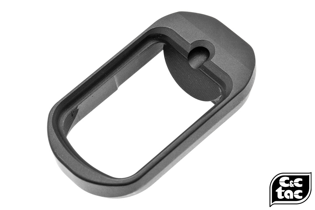 C&C Tac TT Style CNC Aluminum Magwell for TM Model 19 Gen3-Brown