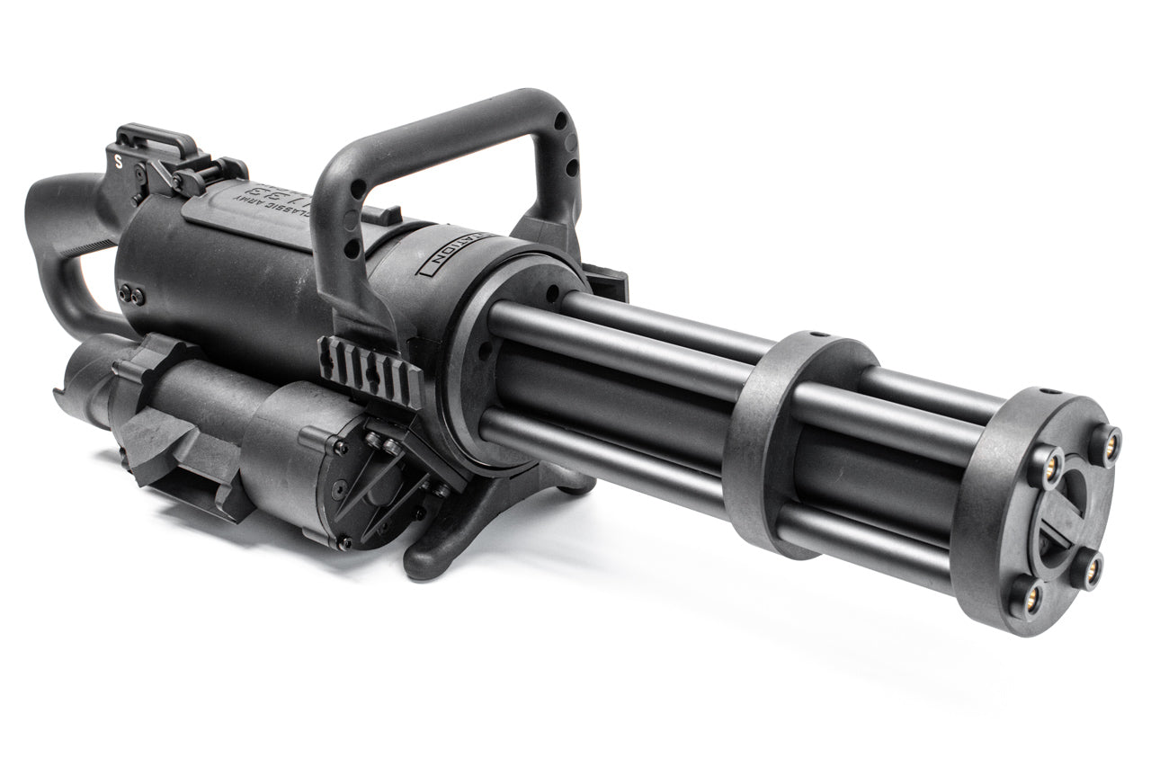 Classic Army M133 Mini Vulcan Rotating Multi-Barrel Airsoft AEG ( Electric Powered Minigun )