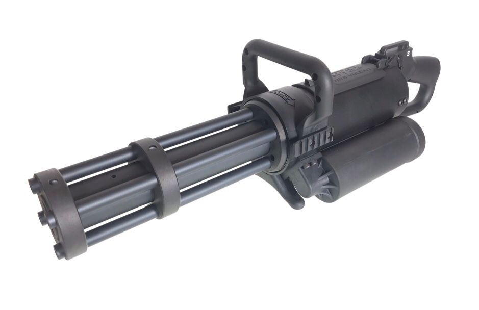 Classic Army M133 Mini Vulcan Rotating Multi-Barrel Airsoft AEG ( Electric Powered Minigun )
