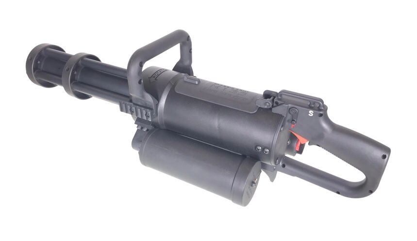 Classic Army M133 Mini Vulcan Rotating Multi-Barrel Airsoft AEG ( Electric Powered Minigun )