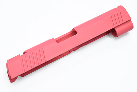 Guarder Aluminum Slide for Marui TM Hi-Capa 4.3 GBBP ( No Marking / Pink )