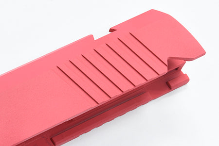 Guarder Aluminum Slide for Marui TM Hi-Capa 4.3 GBBP ( No Marking / Pink )