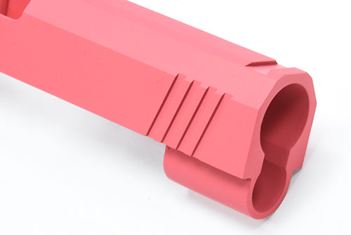 Guarder Aluminum Slide for Marui TM Hi-Capa 4.3 GBBP ( No Marking / Pink )