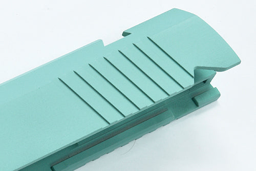 Guarder Aluminum Slide for Marui TM Hi-Capa 4.3 GBBP ( No Marking / Robin Egg Blue )