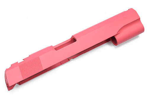 Guarder Aluminum Slide for Marui TM Hi-Capa 5.1 GBBP ( No Marking / Pink )