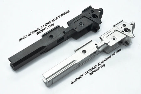 Guarder Aluminum Frame for Marui TM Hi-Capa 5.1 ( Standard / No Marking / Pink )