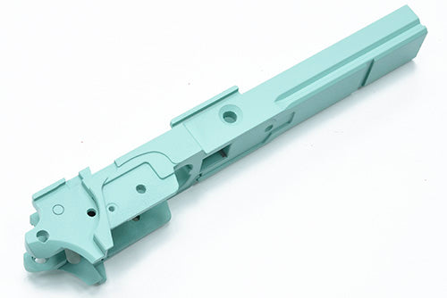 Guarder Aluminum Frame for Marui TM Hi-Capa 4.3 ( 4.3 Type / No Marking / Robin Egg Blue )