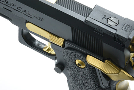 Guarder Stainless Slide Stop For Tokyo Marui Hi-Capa GBBP ( Titanium Gold )