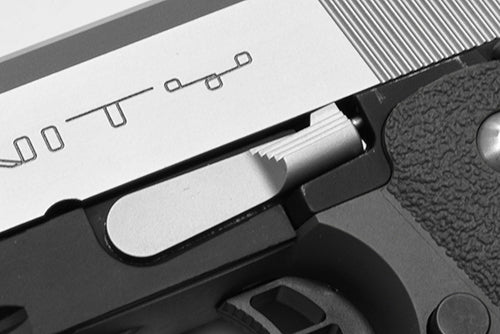 Guarder Stainless Slide Stop For Tokyo Marui Hi-Capa GBBP ( Silver )