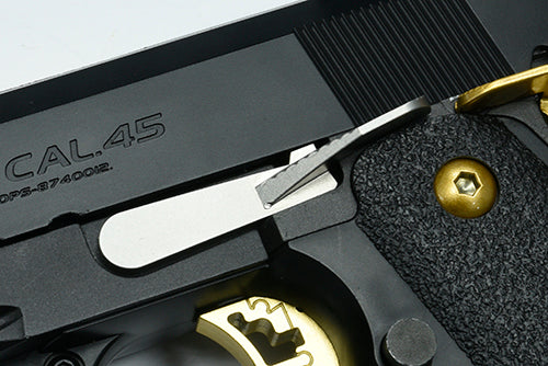 Guarder Stainless Slide Stop For Tokyo Marui Hi-Capa GBBP ( Silver ) ( CAPA-77 )
