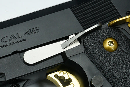 Guarder Stainless Slide Stop For Tokyo Marui Hi-Capa GBBP ( Silver ) ( CAPA-77 )