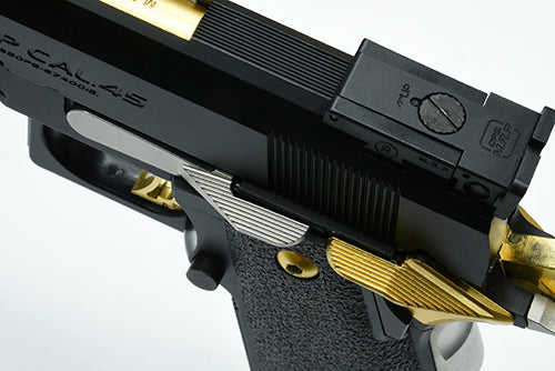 Guarder Stainless Slide Stop For Tokyo Marui Hi-Capa GBBP ( Silver ) ( CAPA-77 )