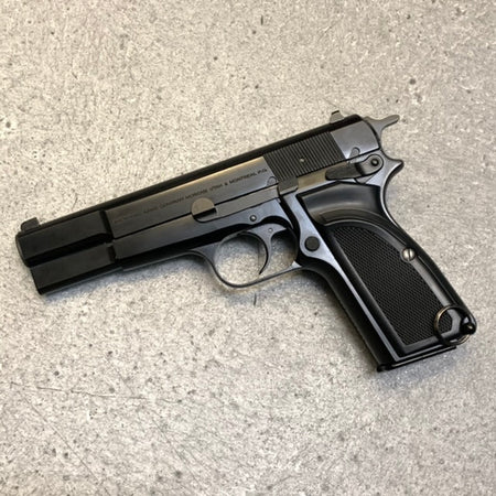 WE Browning Hi-Power MK3 GBB Pistol Airsoft ( Black ) ( Custom Marking )-No Marking ( Original Version )