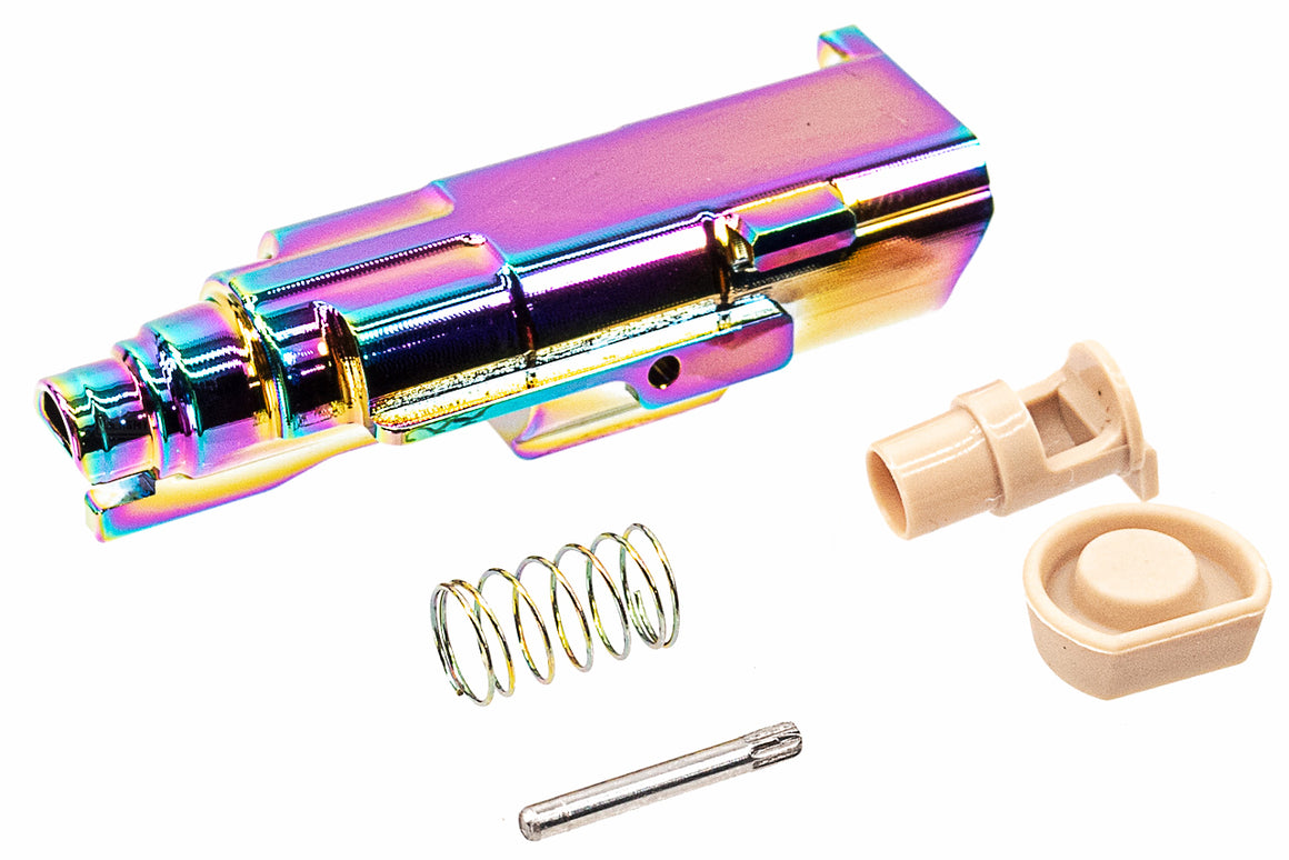 COW AAP01 Aluminum Nozzle for AAP01 GBBP Series ( AAP-01 )-Rainbow