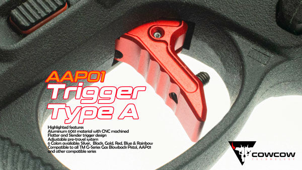 COW AAP01 Trigger Type A For AAP-01 GBBP Series-Rainbow