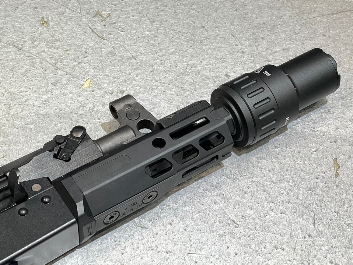 C&C Tac Custom SLR Krink 4” M-LOK Handguard TM AKM GBB with Flame Effect Tracer Unit