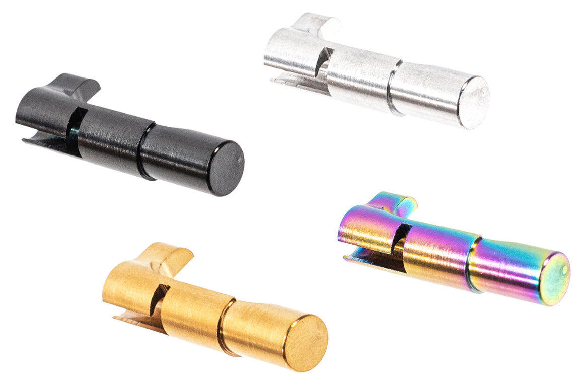 COW CNC Steel Match Grade Magazine Release For Marui TM Hi-Capa GBBP Series -Rainbow