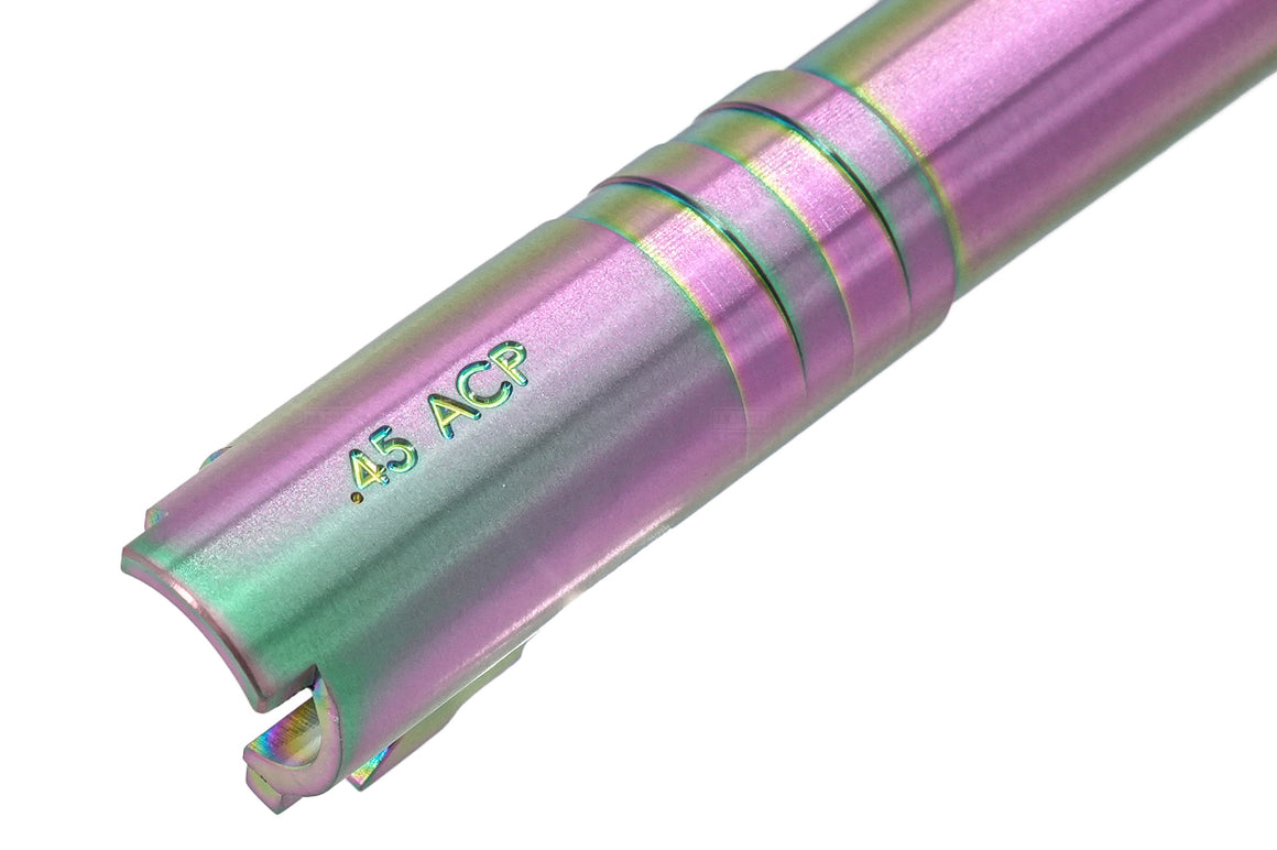 COW Steel 4.3" 11mm CW Threaded Outer Barrel For Marui TM Hi-Capa 4.3 GBBP Series