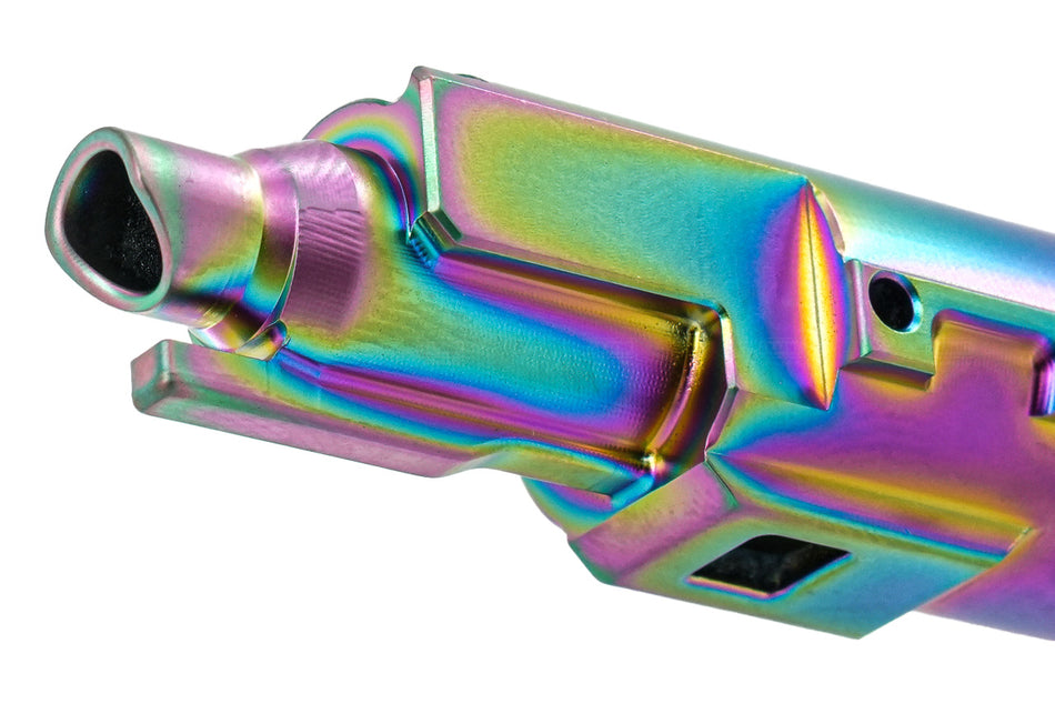 COW Power Up Aluminum Nozzle Set For Marui TM Hi-Capa GBBP Series -Rainbow