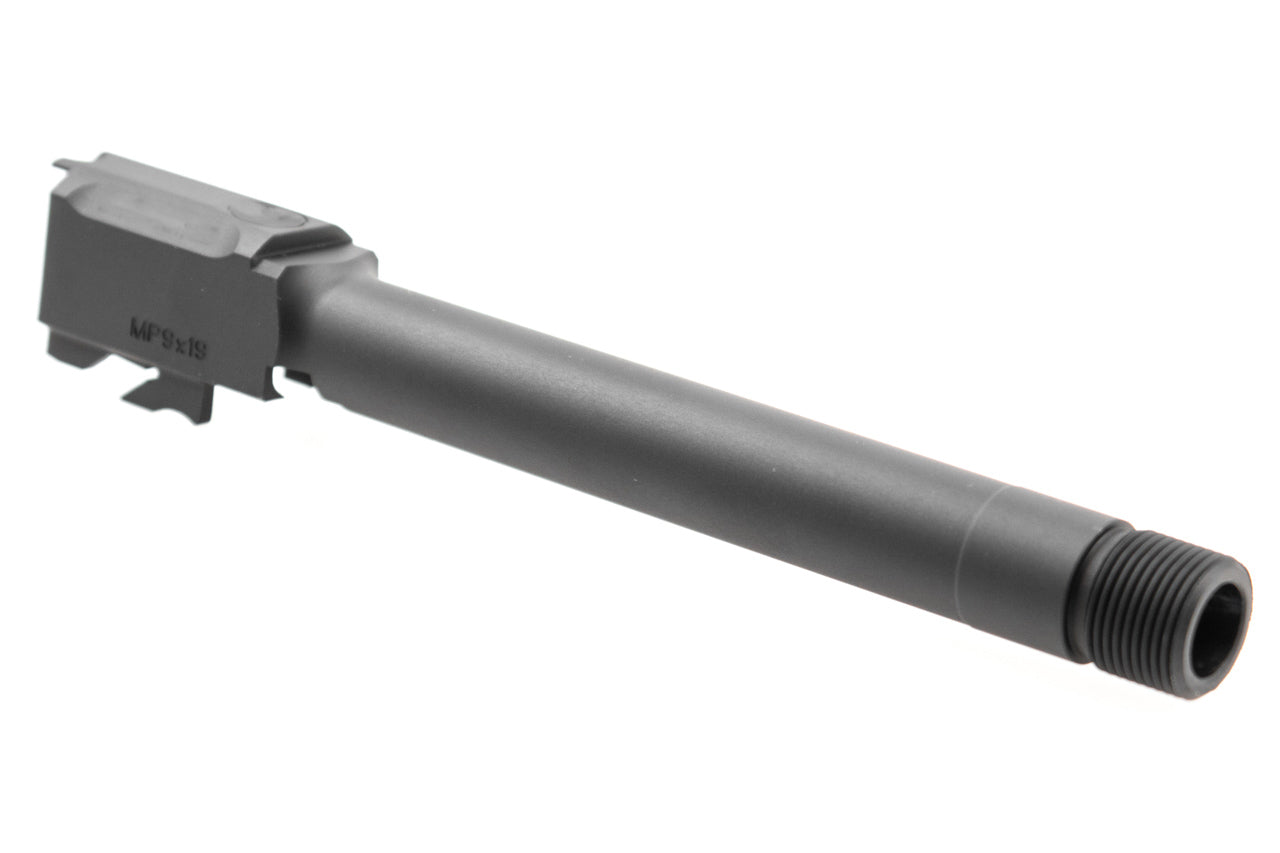 C&C Tac SCO Style Threaded Outer Barrel 14mm CCW For Marui TM M&P9L GBBP ( Black )