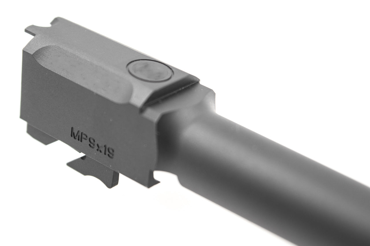 C&C Tac SCO Style Threaded Outer Barrel 14mm CCW For Marui TM M&P9L GBBP ( Black )