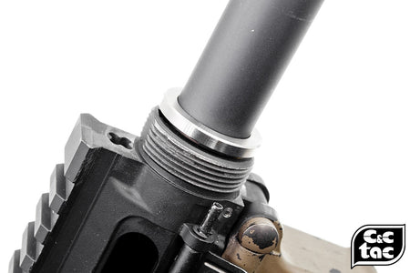 C&C Tac Outer Barrel Nut Spacer Stainless Steel for Marui TM M4 / AR MWS GBB ( Adapter Ring )