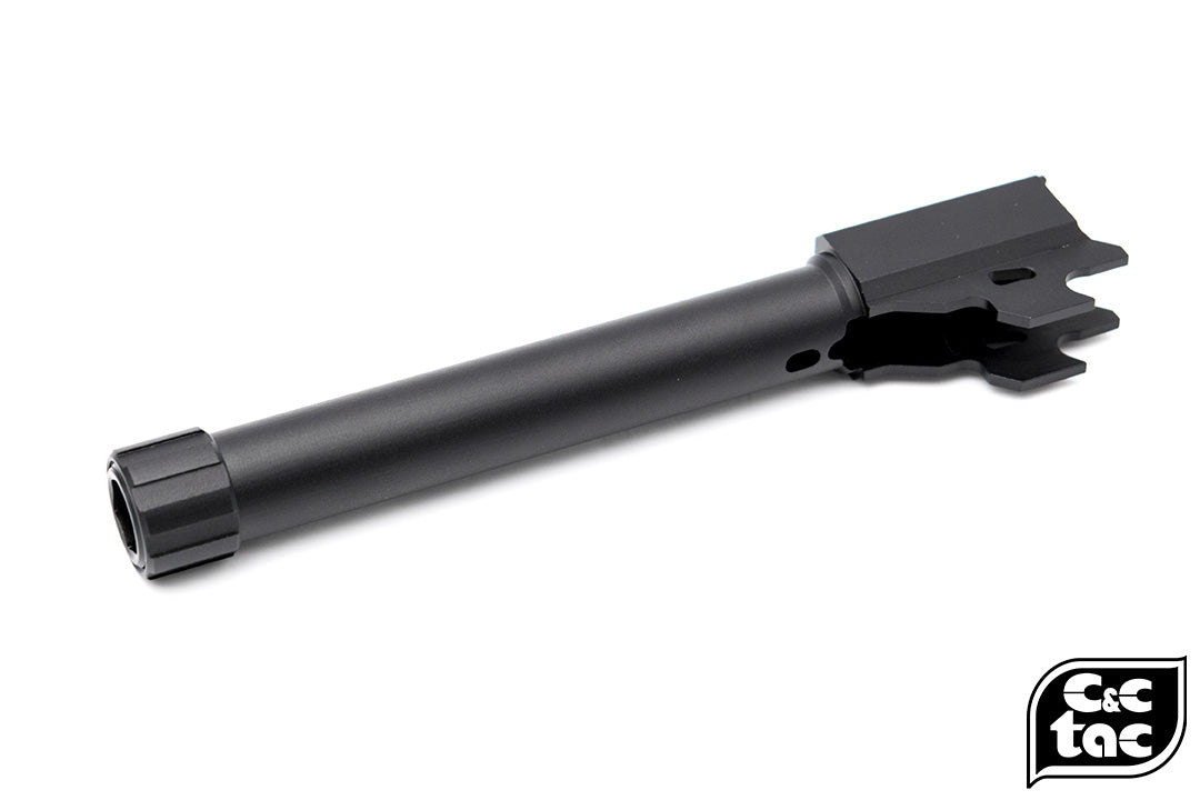 C&C Tac Threaded Outer Barrel 14mm CCW for SIG AIR / VFC M17 P320 GBBP ( Black )