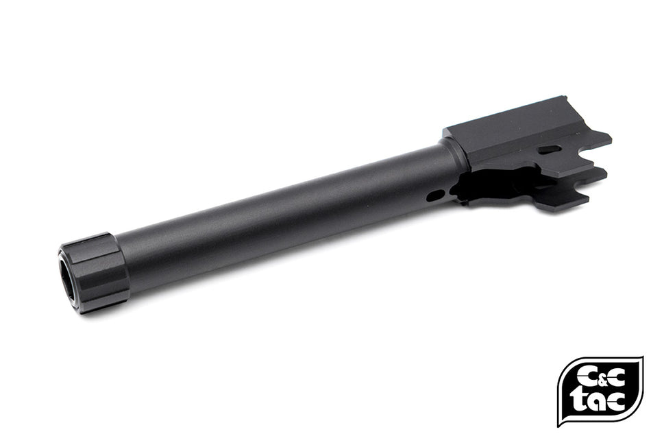 C&C Tac Threaded Outer Barrel 14mm CCW for SIG AIR / VFC M17 P320 GBBP ( Black )