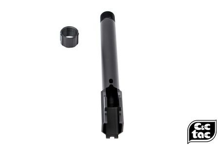 C&C Tac Threaded Outer Barrel 14mm CCW for SIG AIR / VFC M17 P320 GBBP ( Black )