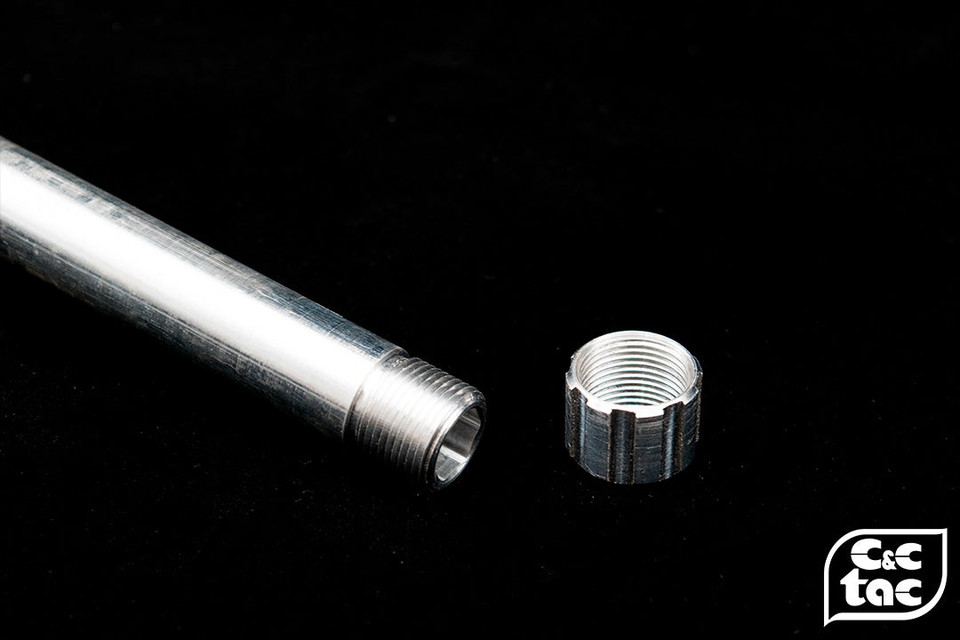 C&C Tac Threaded Outer Barrel 14mm CCW for SIG AIR / VFC M17 P320 GBBP ( Black )
