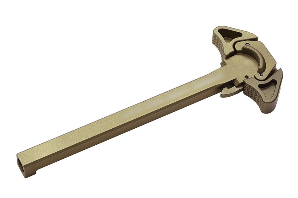 C&C Tac MK16 URG-I GOVT Style Airsoft Charging Handle for Marui MWS GBBR ( DDC / BK ) ( FBI HRT Style )-DDC ( Desert Dirt Color )