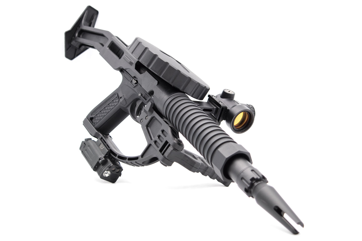 C&C Tac ZA Style Kit for AAP01 GBBP ( Zaklopes-Style ) ( Black ) ( AAP-01 )