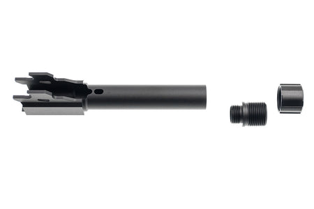C&C Tac Threaded Outer Barrel 14mm CCW for SIG/VFC M18 P320 GBBP ( Black ) ( 11mm CW / 14mm CCW )
