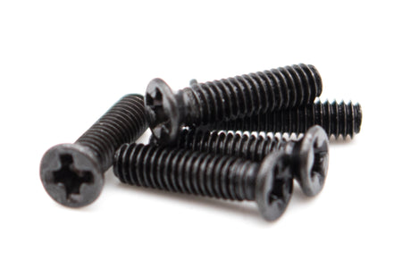 M2.5 x 10 ( 5pcs ) Metal Black Screw for Rear Sight UMAREX / VFC Glock 45 / 17 Gen3 / 17 Gen5 / 19 Gen3  ( Flat / Countersunk Phillips Cross )