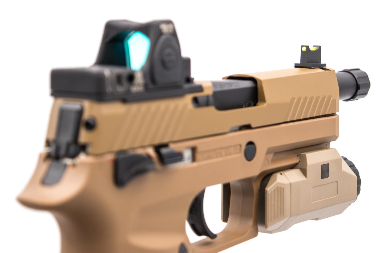 C&C Tac P320 LFCW Legion Front Co-Witness Style RMR Mount Base Plate for SIG / VFC P320 M17 M18 GBBP Series