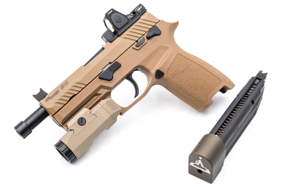 C&C Tac P320 LFCW Legion Front Co-Witness Style RMR Mount Base Plate for SIG / VFC P320 M17 M18 GBBP Series