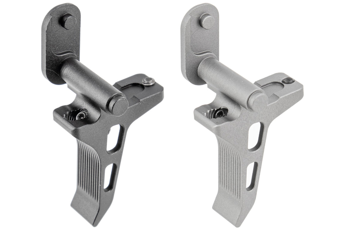 C&C Legion Style Dual Adjustable Flat Trigger for SIG AIR / VFC P320 M17 M18 GBBP Series-Grey
