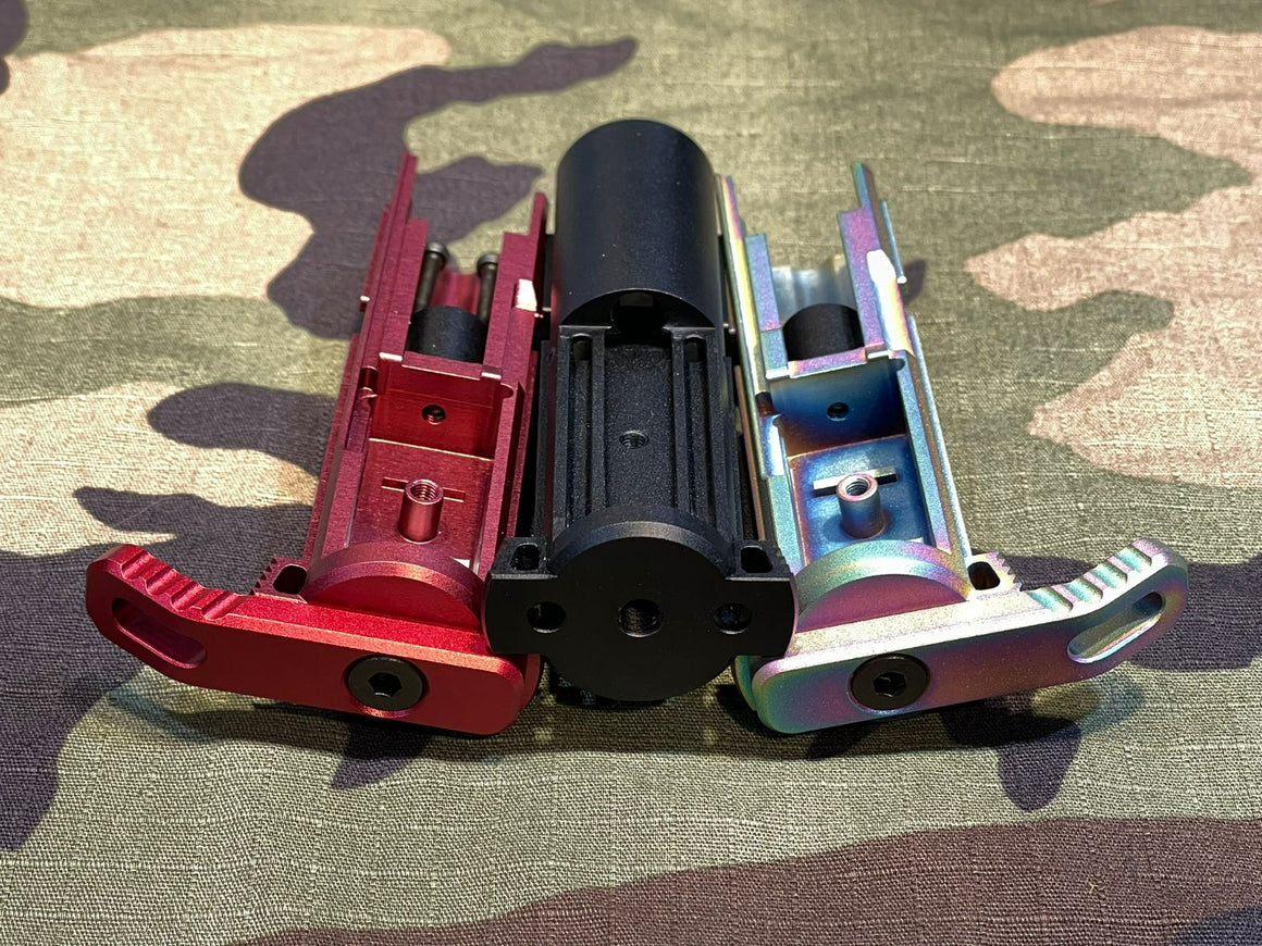 C&C AAP01 7075 Infinity Lightweight Blowback Unit BBU with Charge Handle for AAP01 GBB Pistol ( AAP-01 )-Red