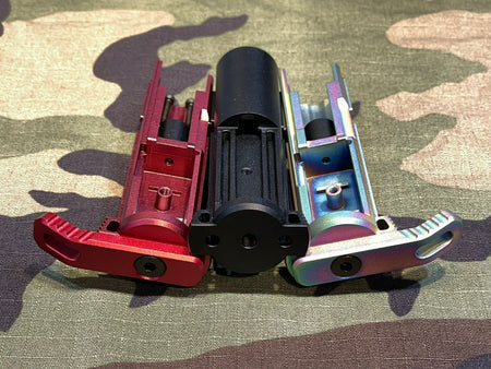 C&C AAP01 7075 Infinity Lightweight Blowback Unit BBU with Charge Handle for AAP01 GBB Pistol ( AAP-01 )-Red