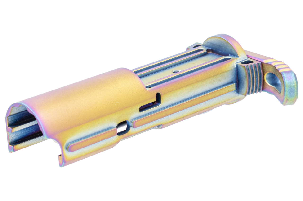 C&C AAP01 7075 Infinity Lightweight Blowback Unit BBU with Charge Handle for AAP01 GBB Pistol ( AAP-01 )-Red