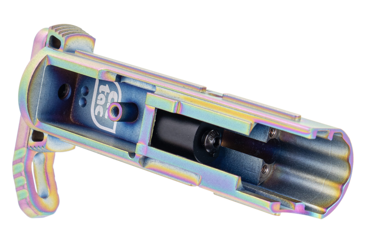 C&C AAP01 7075 Infinity Lightweight Blowback Unit BBU with Charge Handle for AAP01 GBB Pistol ( AAP-01 )-Red